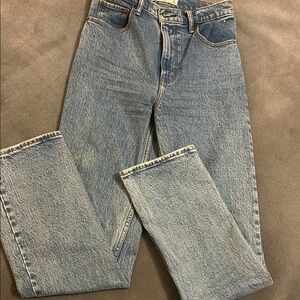 Abercrombie & Fitch High Rise Blue Denim Jeans